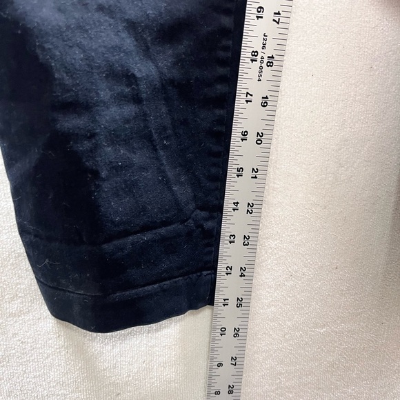 Old Navy Pixie Cropped Black Dress Pants Womens 10 Stretch Work Casual 2330 - Picture 6 of 9